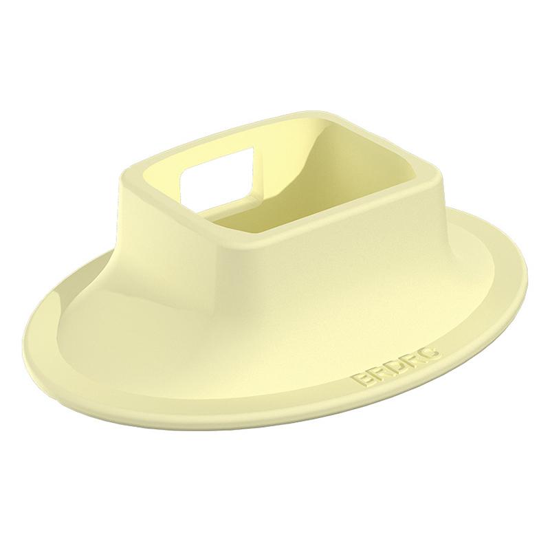 For DJI OSMO Pocket 3 BRDRC Silicone Desktop Base Bracket(Yellow)