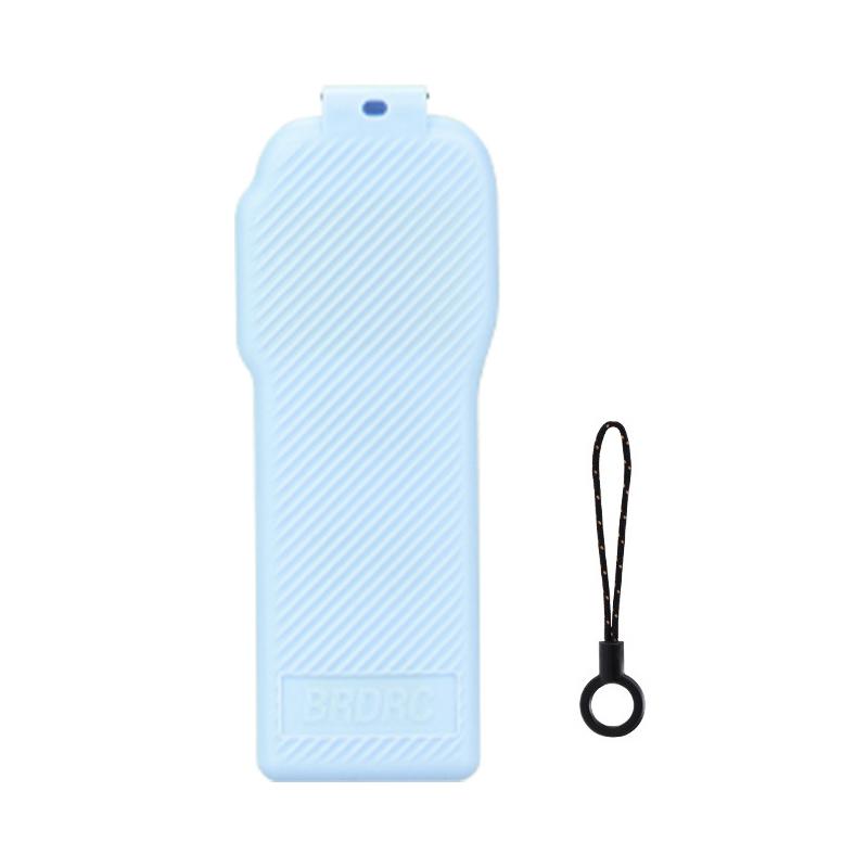 BRDRC Twill-Textured ABS Protective Case For DJI OSMO Pocket 3(Blue)
