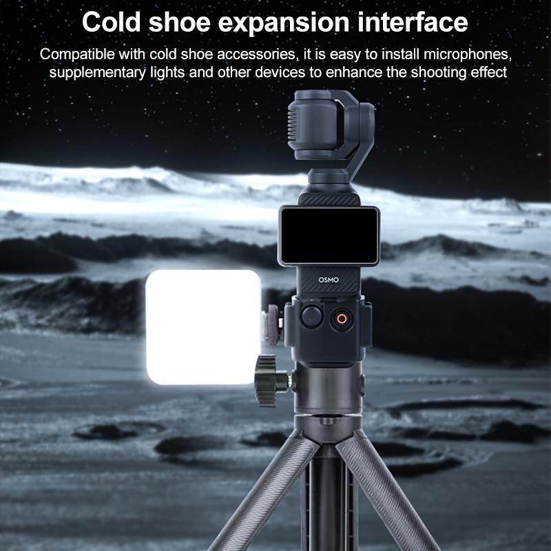 For DJI Osmo Pocket 3 Adapter Expansion Bracket Frame with Head Strap