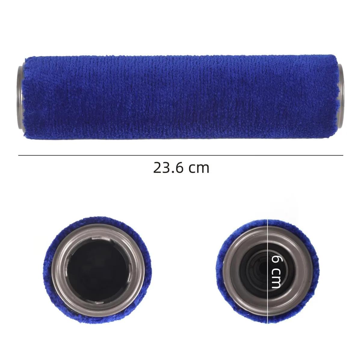 Vacuum Cleaner Cleaning Soft Velvet Roller Brush For Dyson V12(Blue)