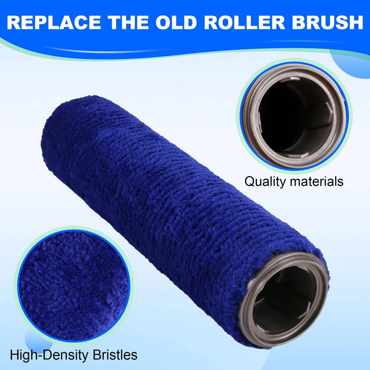 Vacuum Cleaner Cleaning Soft Velvet Roller Brush For Dyson V12(Blue)
