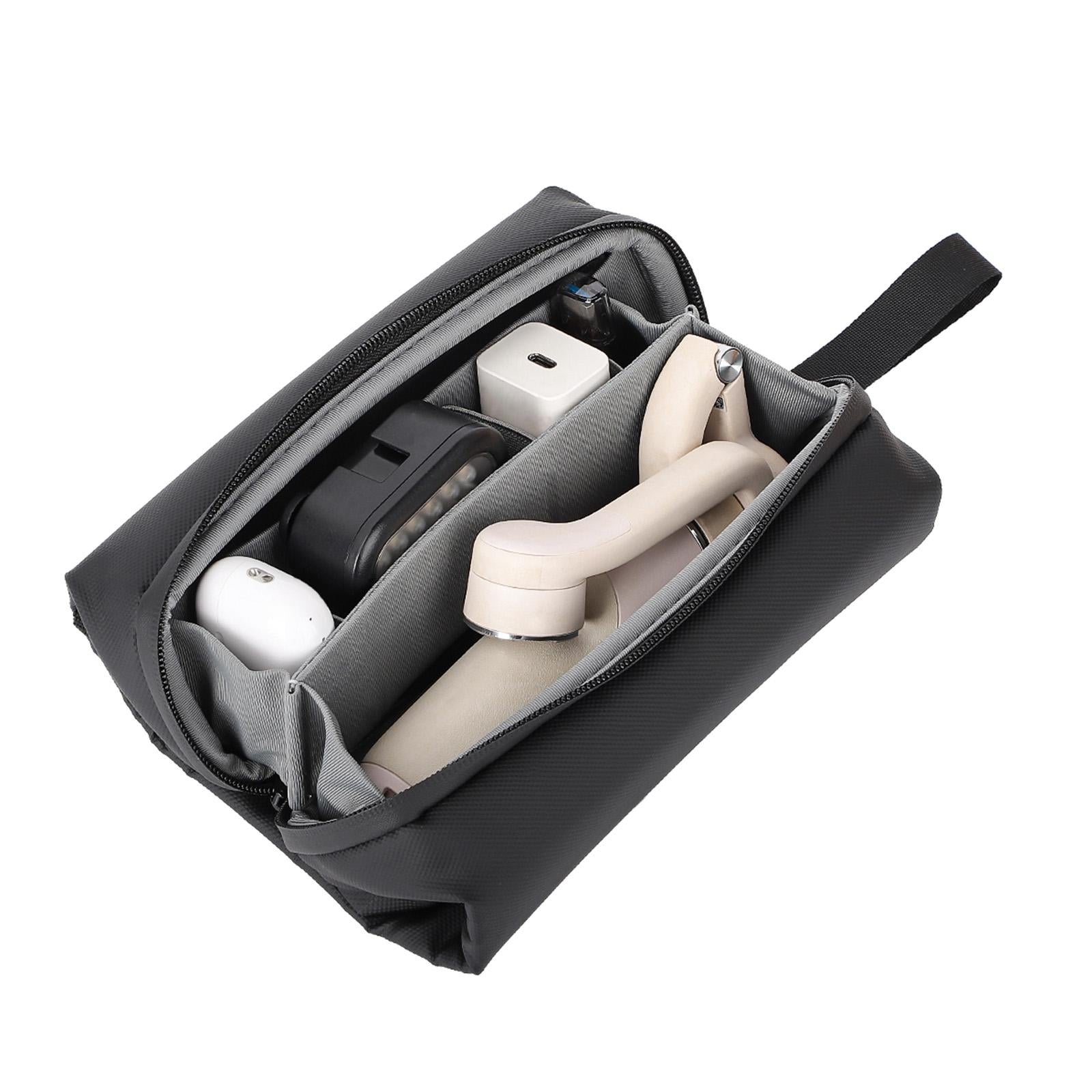 For DJI OSMO Pocket 3 Sunnylife Carrying Handbag Storage Shoulder Bag Combo Bags Mini Travel Daily Pouch(Black)