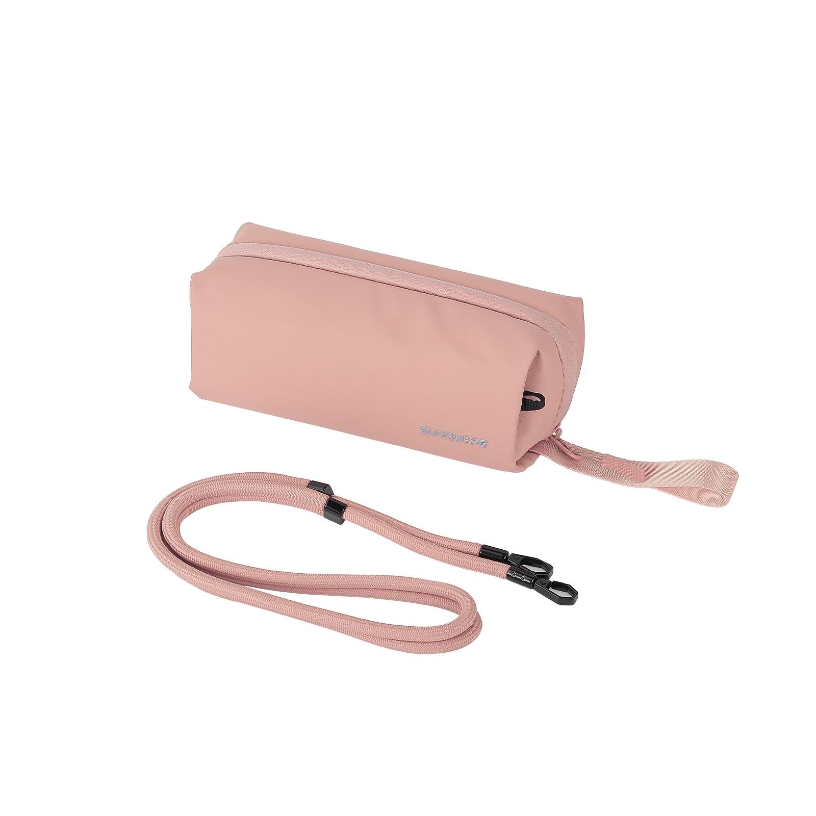 For DJI OSMO Pocket 3 Sunnylife Carrying Handbag Storage Shoulder Bag Combo Bags Mini Travel Daily Pouch(Pink)