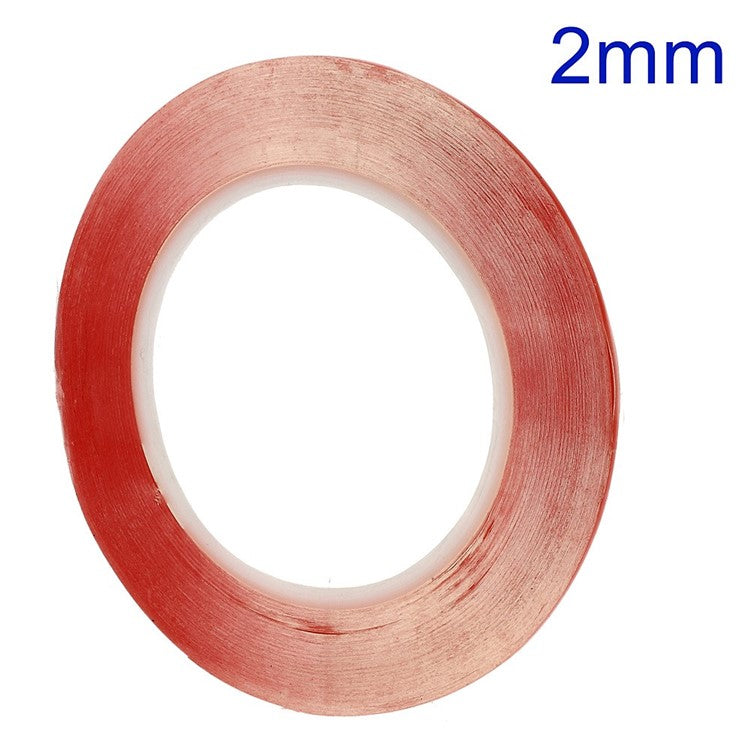 2mm x 33m Heat Resistant Double-sided Clear Adhesive Tape