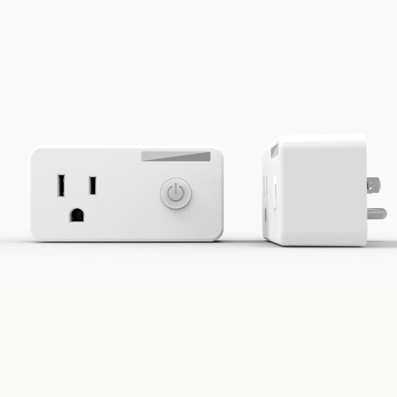 10A WiFi 2.4GHz APP Remote Control Timing Smart Socket Works with Alexa & Google Home, AC 110-250V, US Plug