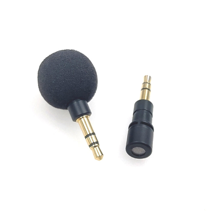 ZJ040MR Stereo 3.5mm Mobile Phone Tablet Laptop Electronic Equipment Mini Straight Microphone