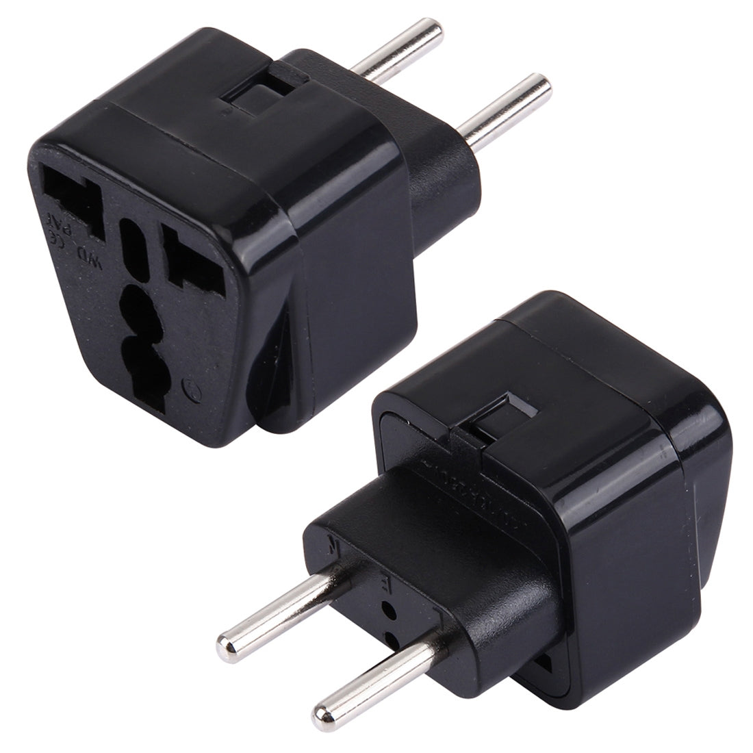 WD-9C Portable US UK Plug to EU Plug Adapter Power Socket Travel Converter