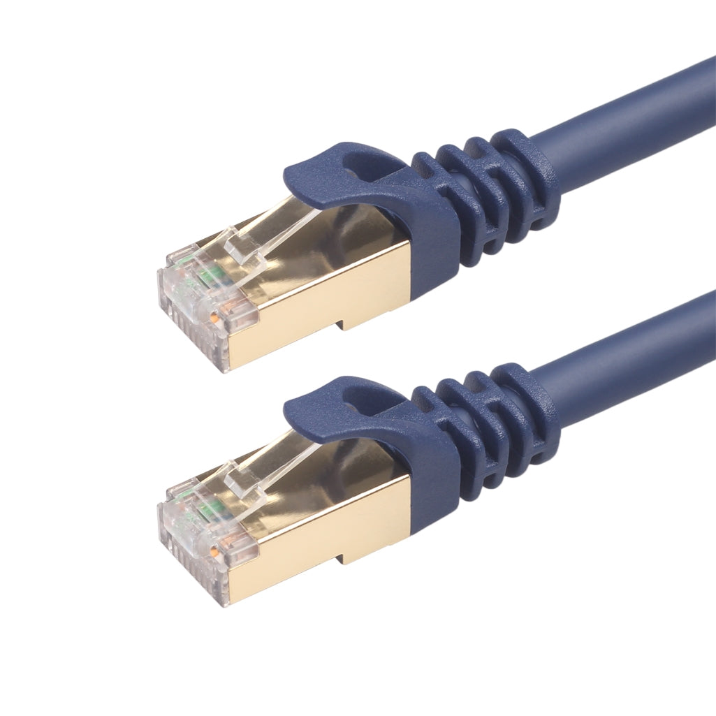 0.5m CAT8 Computer Switch Router Ethernet Network LAN Cable, Patch Lead RJ45