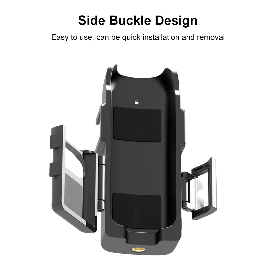 For DJI OSMO Pocket 3 PULUZ Protection Frame Expansion Adapter Bracket (Black)