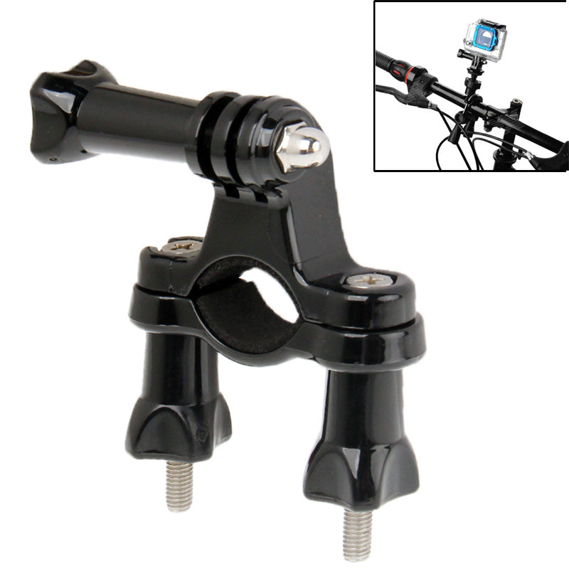 Universal Bike Handlebar Seatpost Mount for GoPro, Insta360, DJI and Other Action Cameras(Black)