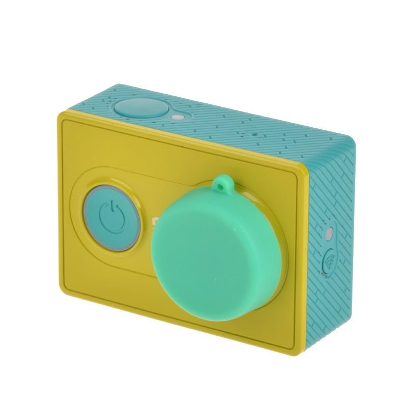 Silicone Lens Cap for Xiaomi Yi / GoPro Hero4 / 3+ / 3(Green)