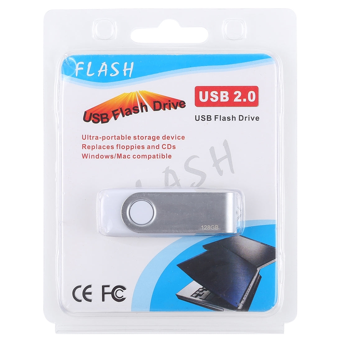 128GB Twister USB 2.0 Flash Disk