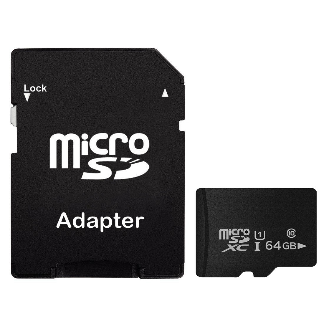 [HK Warehouse] 64GB High Speed Class 10 Micro SD(TF) Memory Card from Taiwan, Write: 8mb/s, Read: 12mb/s (100% Real Capacity)