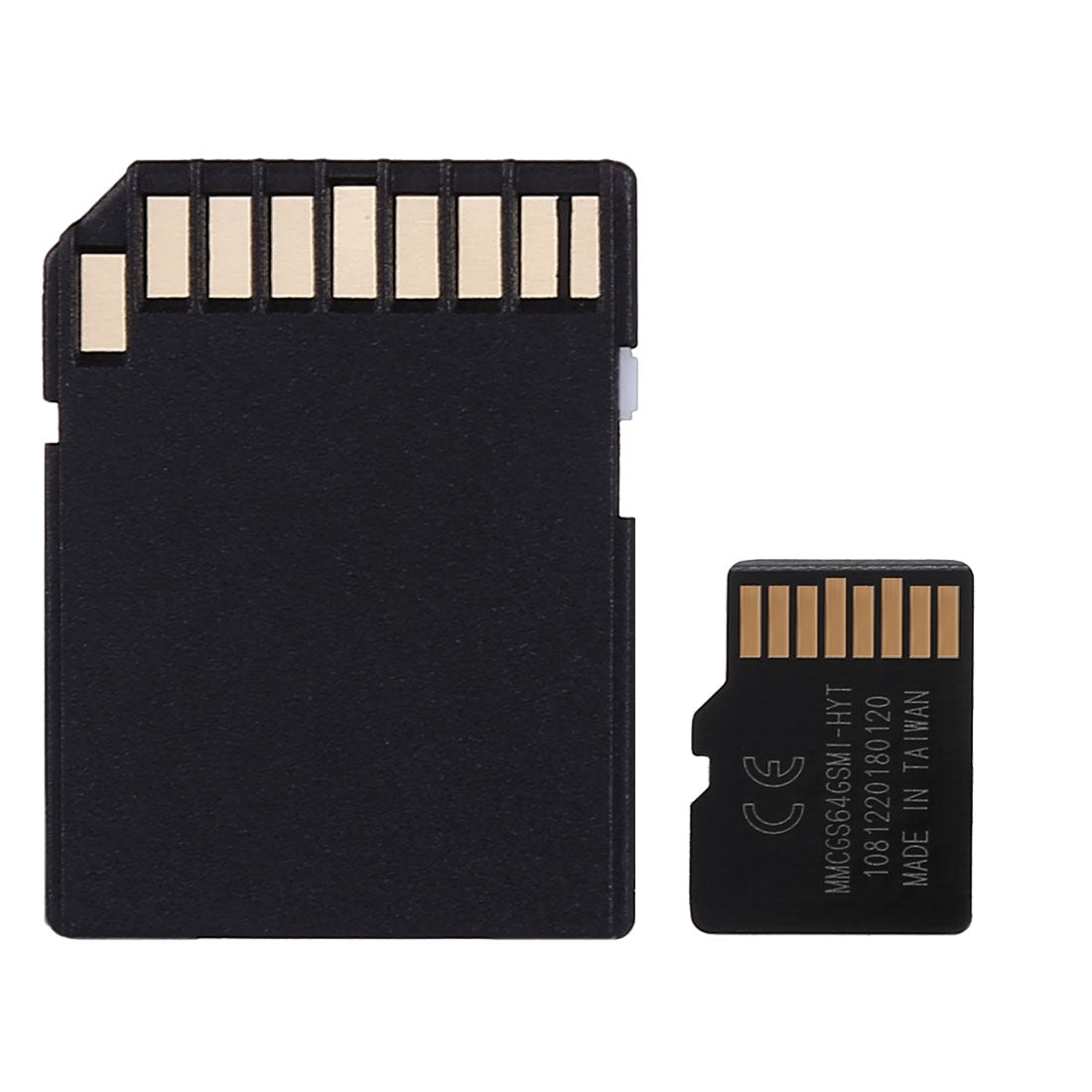 [HK Warehouse] 64GB High Speed Class 10 Micro SD(TF) Memory Card from Taiwan, Write: 8mb/s, Read: 12mb/s (100% Real Capacity)