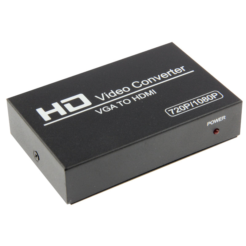 1080P HD Video Converter VGA to HDMI, Support 165 MHz / 1.65Gbps / 8bit Per Channel