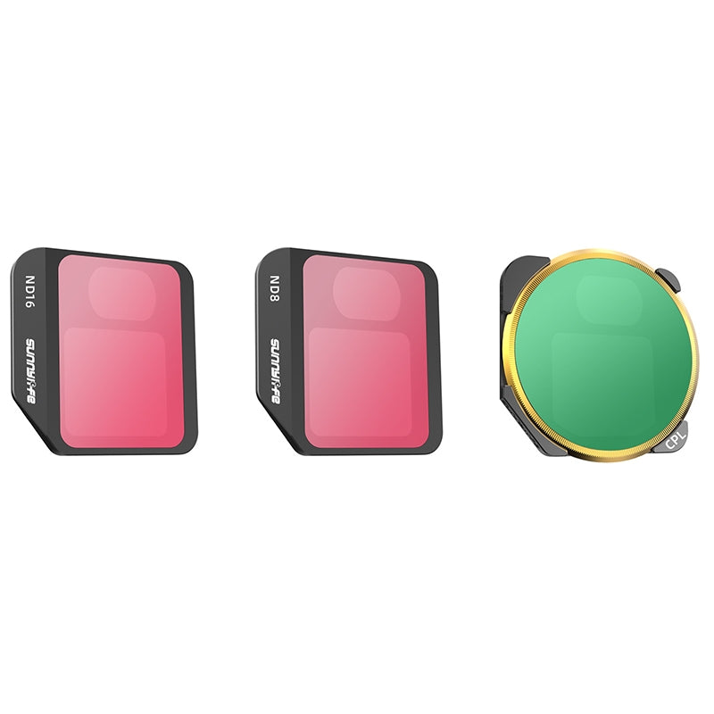 3 PCS / Set CPL+ND8+ND16 Sunnylife M3-FI330 For Mavic 3 Filter