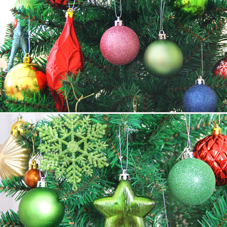 1 Box 3cm Home Christmas Tree Decor Ball Bauble Hanging Xmas Party Ornament Decorations(blue)