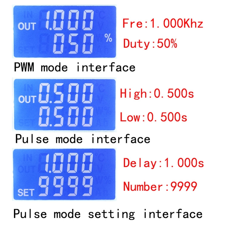 ZK-PP1K PWM Signal Generator 1Hz-150KHz PWM Pulse Frequency Duty Cycle Adjustable Square Wave Generator