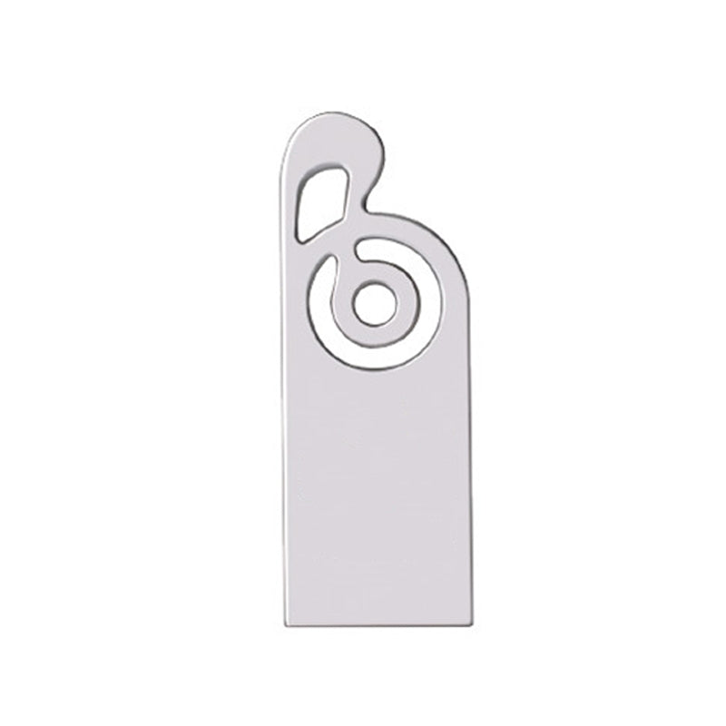 Zsyyh2 USB 2.0 High Speed Music Note USB Flash Drives, Capacity: 4GB(White)