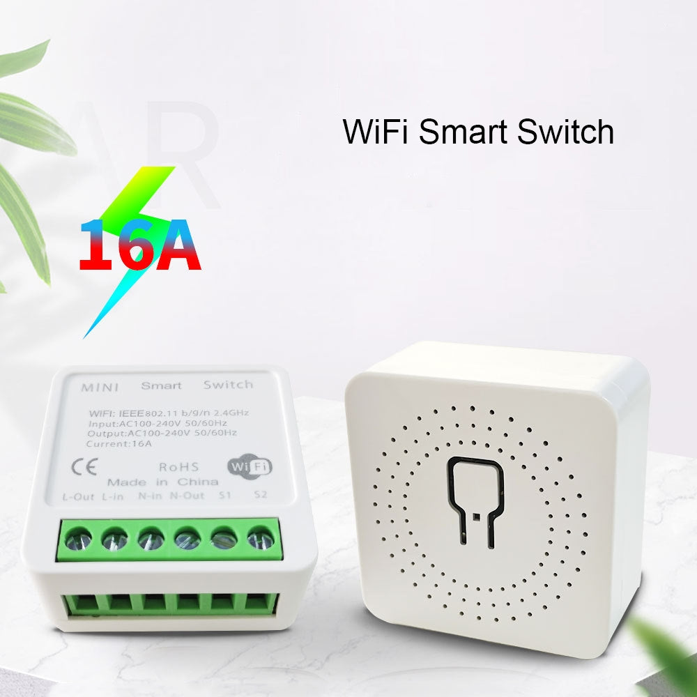 003 WiFi App Remote Voice Control Smart Switch(WiFi+Bluetooth Dual-mode 16A)