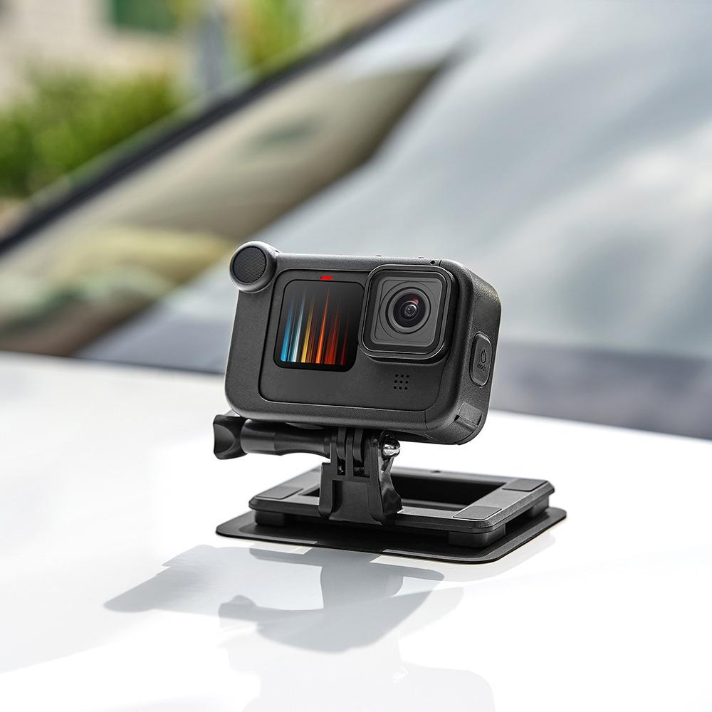 060 Outdoor Live Action Camera Magnetic Bracket with Adjustable Lanyard(Black)