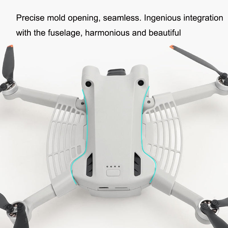 1 Pair Sunnylife MM3-HS464 For DJI Mini 3 Pro Hand Guard Hand-held Take-off And Landing Safety Guard(Light Grey)