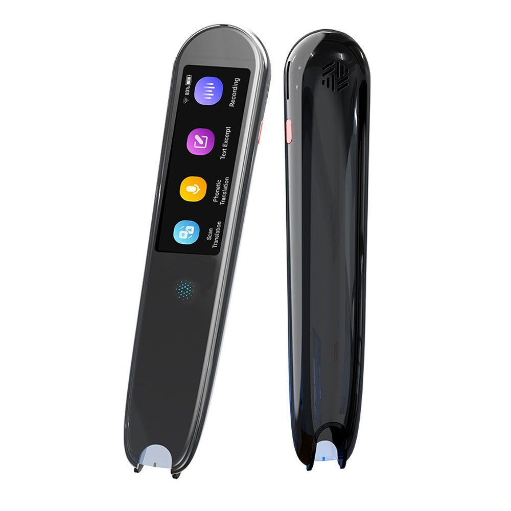 X2 International Version Multilingual Translation Pen Offline Learning Scanning Pen 112 Languages(Black)