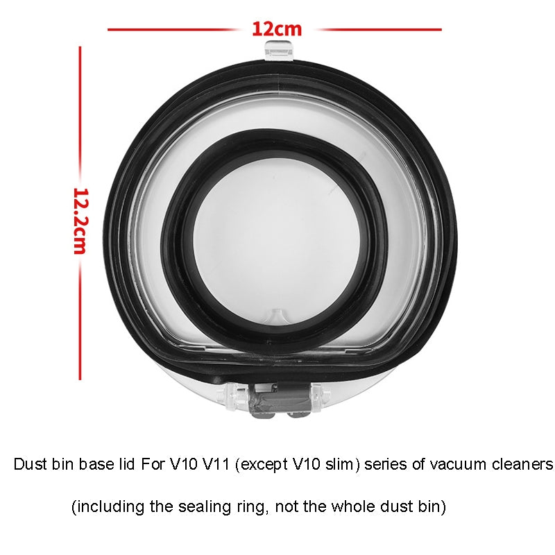 For Dyson V10 V11 Dust Bin Base Lid Vacuum Cleaner Replacement Accessories