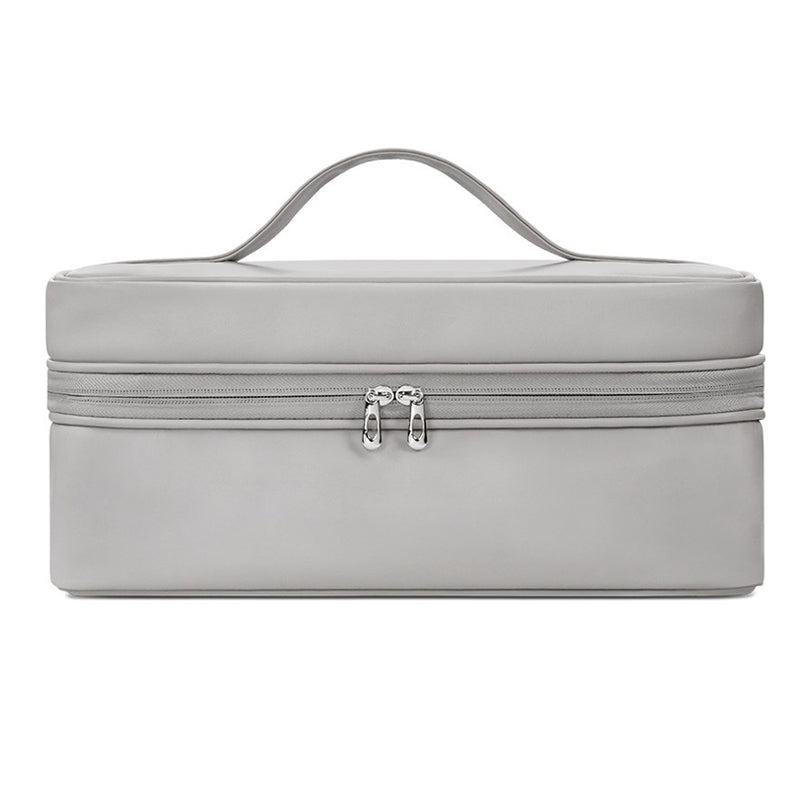 Baona BN-DS006 for Dyson Airwrap Multifunctional PU Leather Storage Bag(Grey)