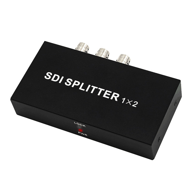 1 In 2 Out SD-SDI / HD-SDI / 3G-SDI Distribution Amplifier Video SDI Splitter(US Plug)