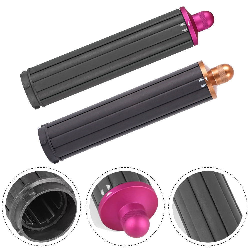 For Dyson Airwrap Hair Dryer i.d. / HS01 / HS05 / HD08 18.6 x 4cm Upgraded Long Curling Barrels Nozzle  Golden
