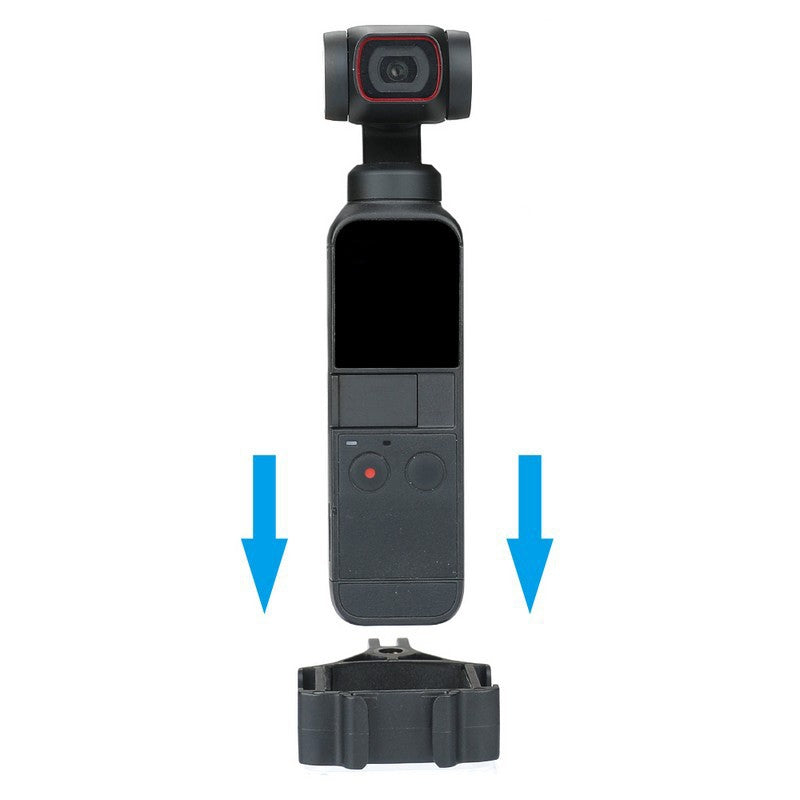 Bracket+Adapter RCSTQ for DJI Pocket 2 Expansion Adapter Holder Camera Fixed Connection Accessories