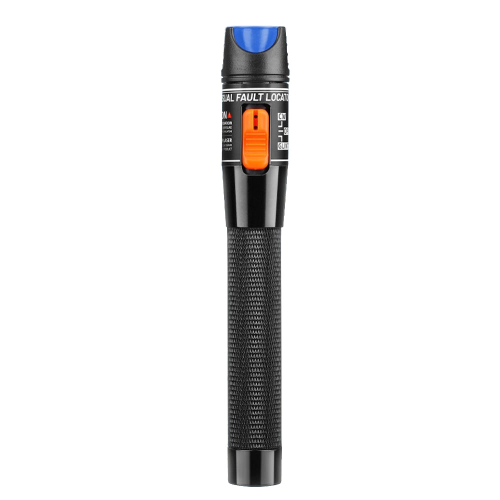 1-60 km Optical Fiber Red Light Pen 5/10/15/20/30/50/60MW Red Light Source Light Pen, Specification: 15mW Blue+Orange