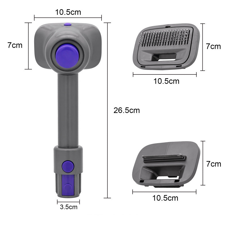 For Dyson V6 V7 V8 V10 V11 Vacuum Cleaner Pet Hair Suction Head, Spec: Luxury