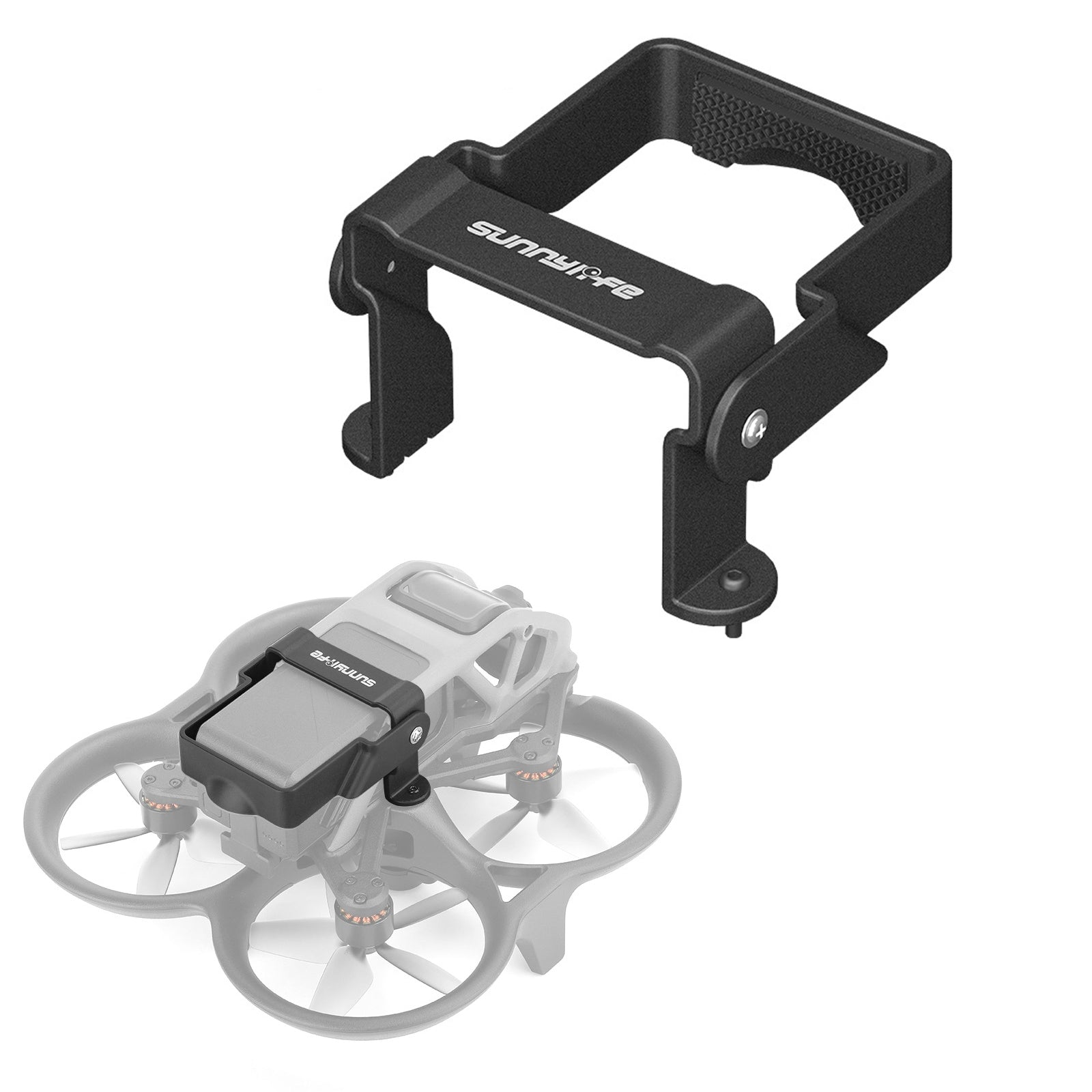 Sunnylife AT-DC503 For DJI Avata Battery Anti-Release Buckle Anti-Loose Falling Folding Buckle(Black)