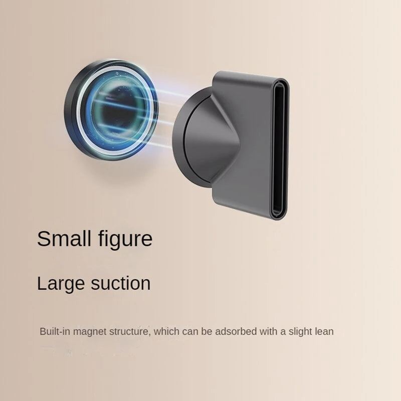 For Dyson Hair Dryer Nozzle No-punch Bathroom Wall Mounted Magnetic Blower Holder Nozzle Storage Hanger