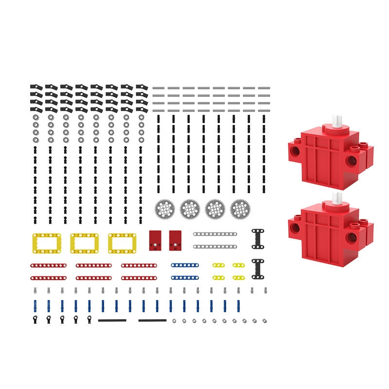 Yahboom Micro: Bit Self-Balancing Block Building Programmable APP Control Robot Kit, Spec: Tumblebit Pack