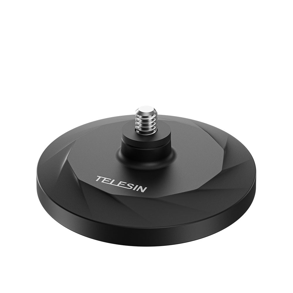 TELESIN Magnetic Base With 1/4 Inch Interface for DJI Pocket 3 / Insta360 Camera & Smart Phones Without Suction Cup Base