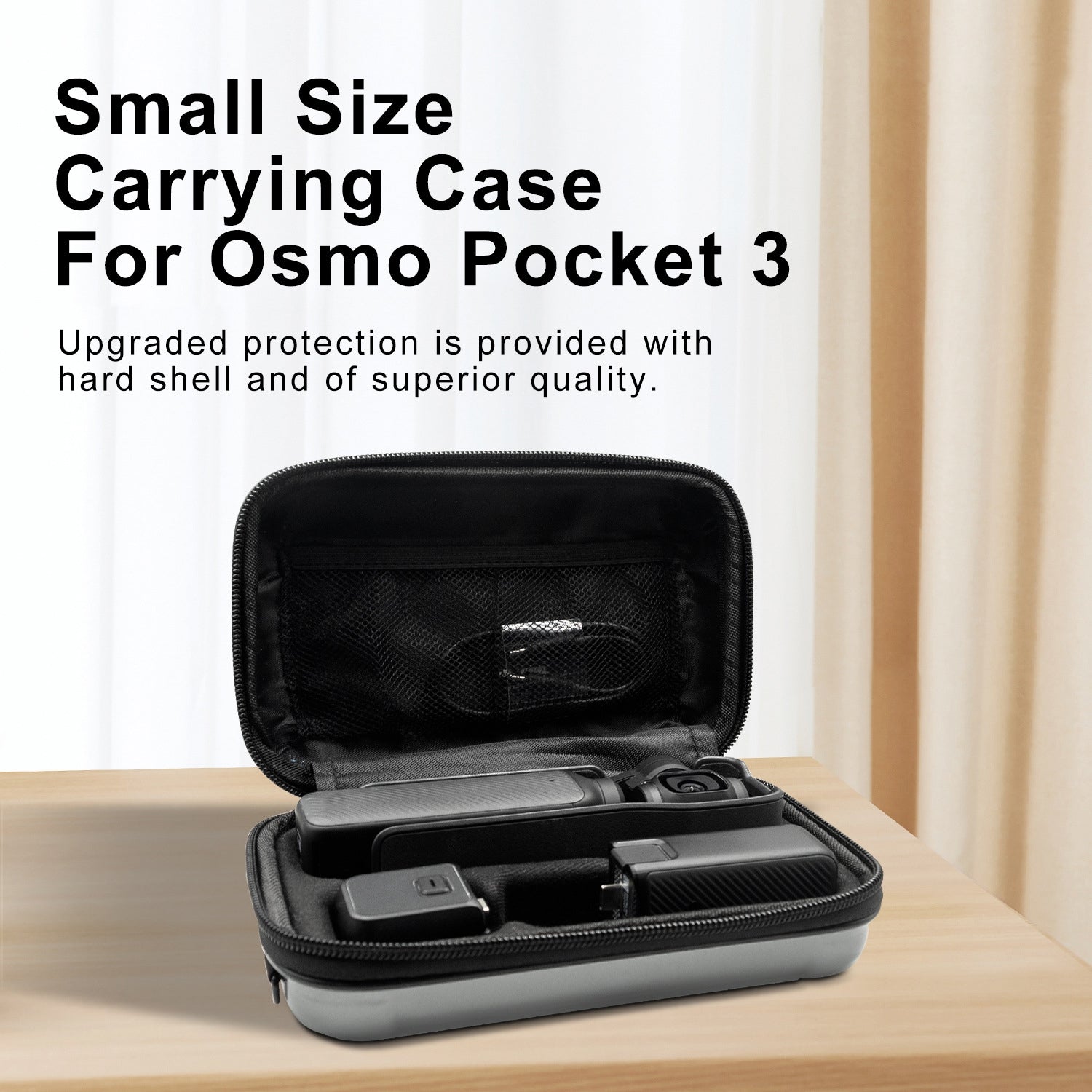 For DJI Osmo Pocket 3 aMagisn Small Organizer Bag Sports Camera Protective Accessories(Yellow)