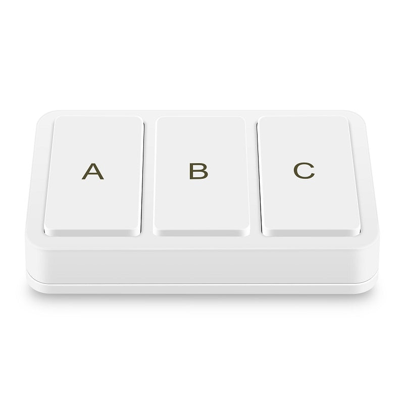 Zigbee Tuya Smart 3-key Situational Wireless Smart Switch(3 Road)