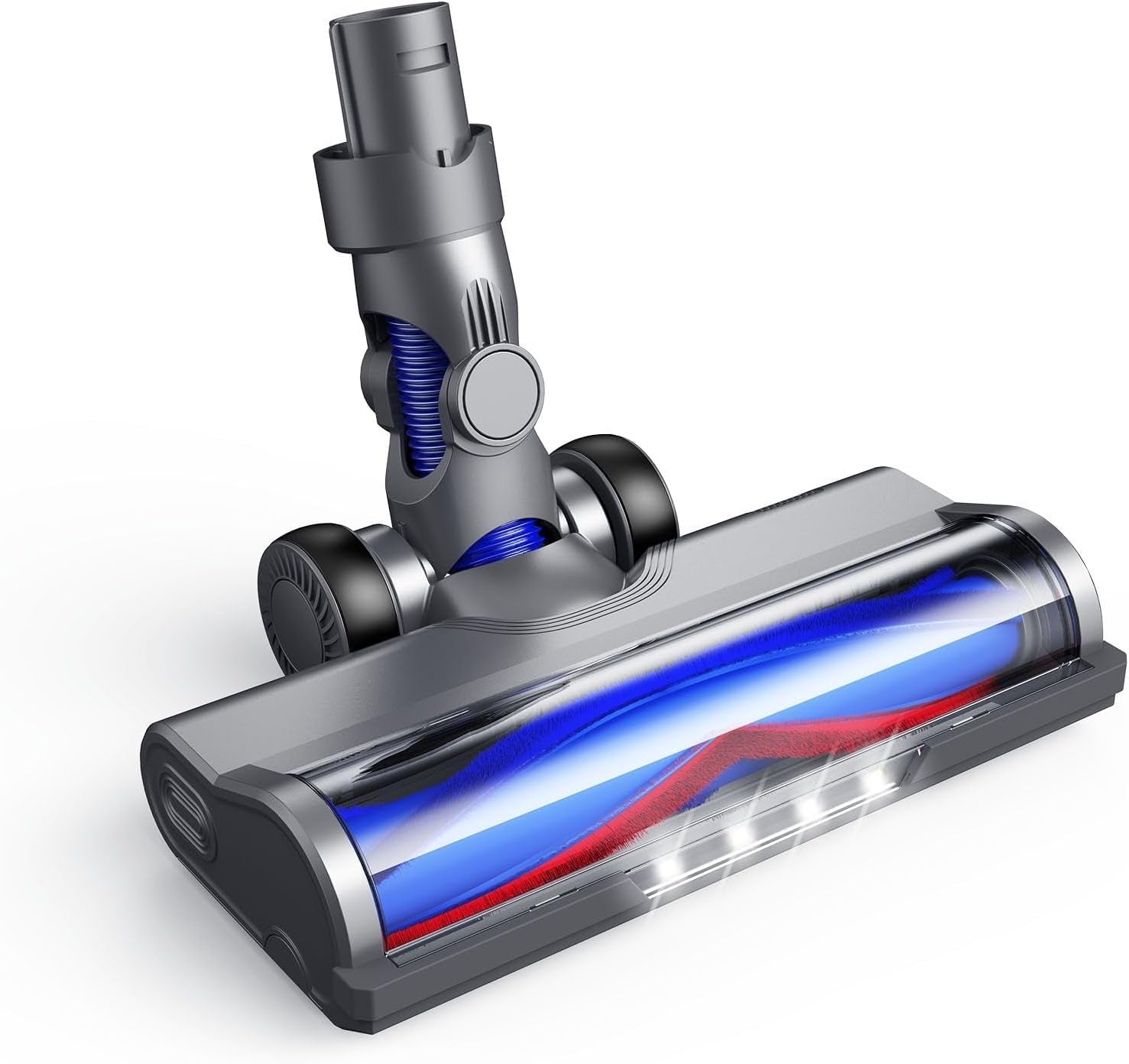 Anti-winding Direct Drive Brush Motor Head with LED Light For Dyson V7 / V8 / V10 / V11 / V15 /V8 Slim