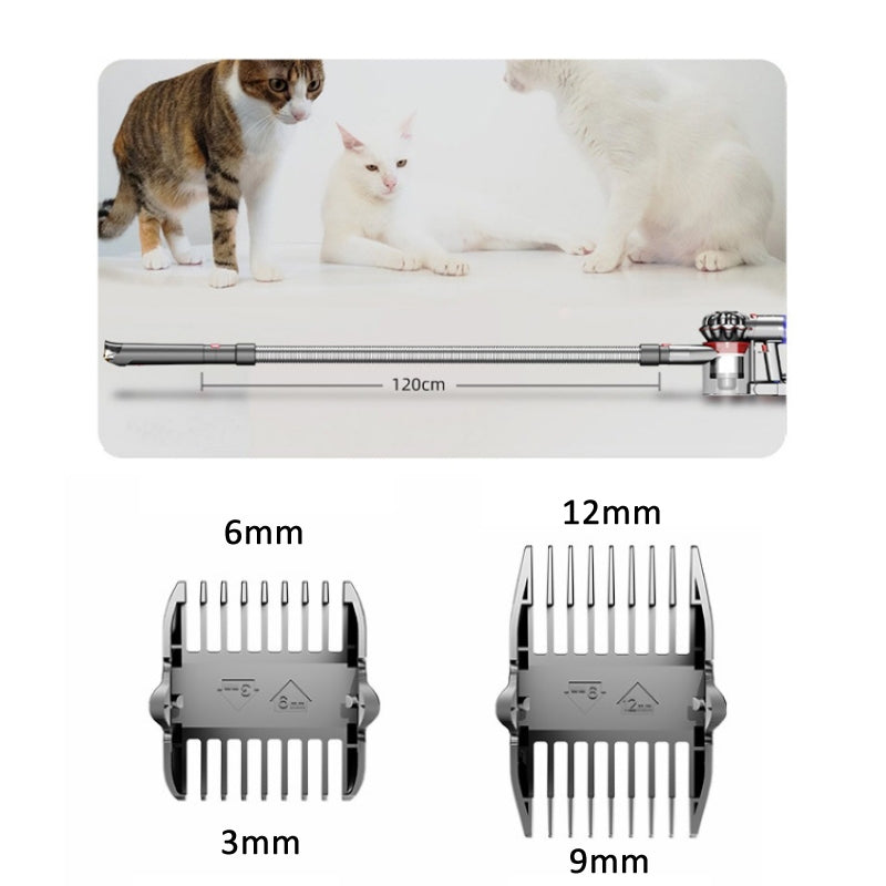 For Dyson Vacuum  V7 V8 V10 V11 V15 Pet 3 in 1 Hair Trimmer Kit Without Hose