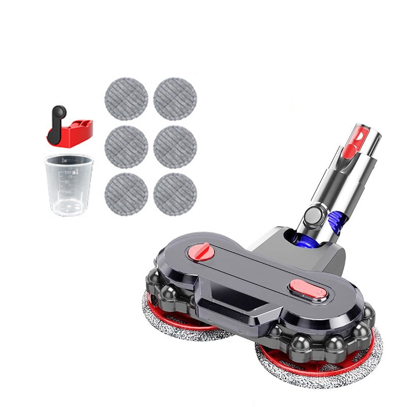 For Dyson V10 Slim / V12  Vacuum Cleaner Electric Mop Head with Detachable Water Tank and 6 Mop Pads