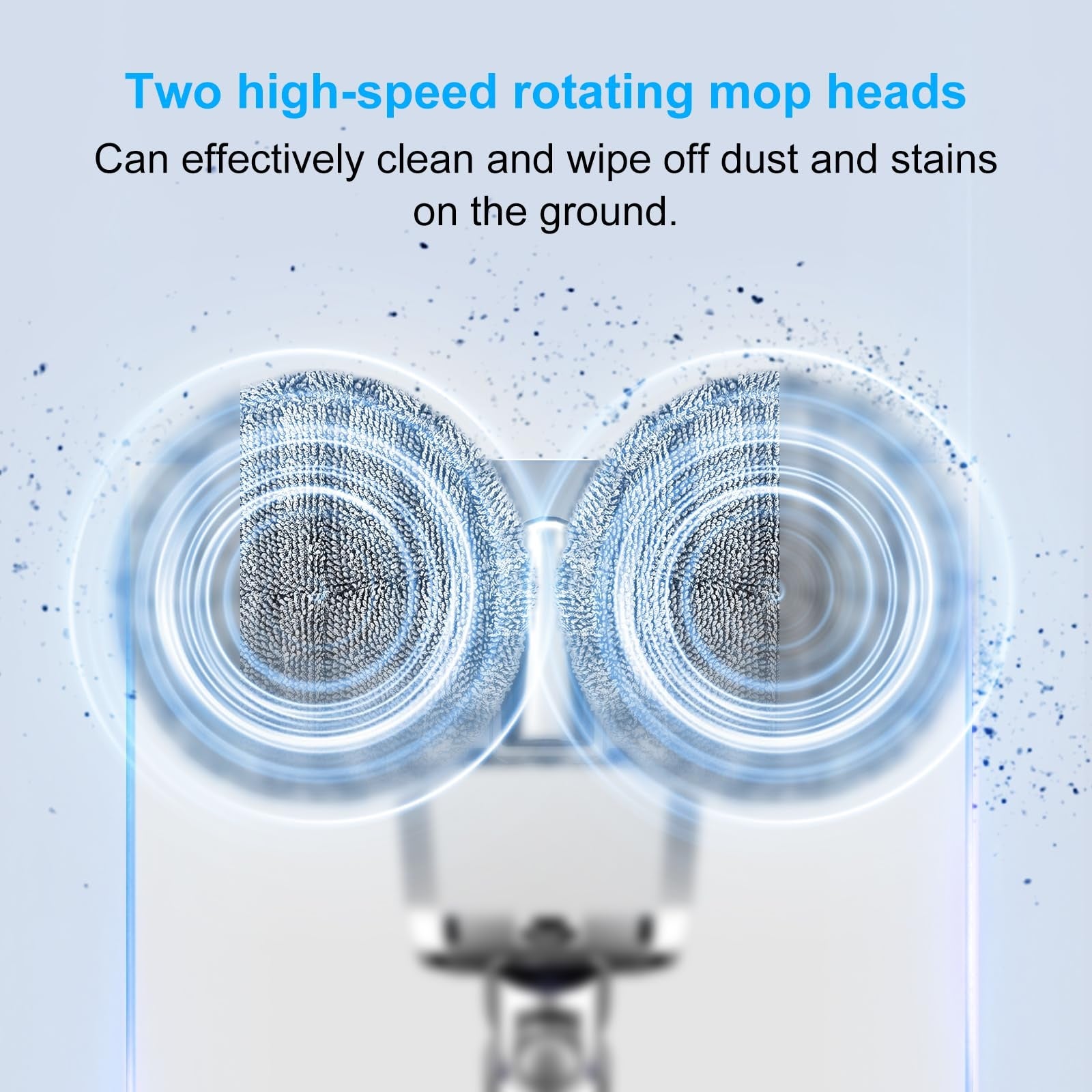 For Dyson V7 / V8 / V10 / V11 / V15 / G5  Vacuum Cleaner Electric Mop Head with Detachable Water Tank and 6 Mop Pads