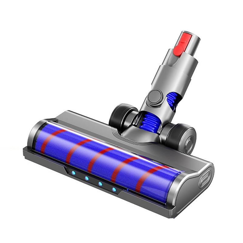 For Dyson V10 Slim V12 Slim  Vacuum Cleaner Soft Velvet Floor Brush Head with LED Lighting Independent Motor