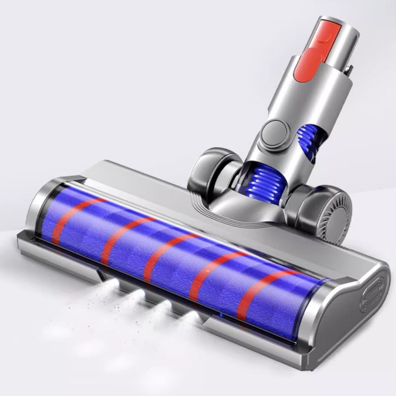 For Dyson V10 Slim V12 Slim  Vacuum Cleaner Soft Velvet Floor Brush Head with LED Lighting Independent Motor