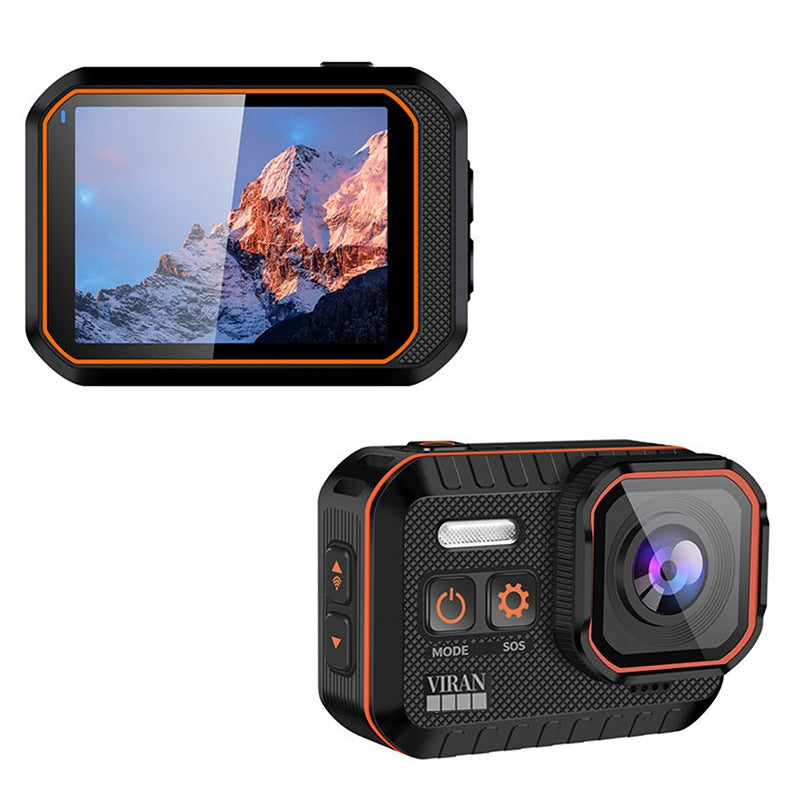 SC002 4K/60FPS IP68 Waterproof WiFi HD Mini Outdoor Sports Diving Camera, Color: Black+32G