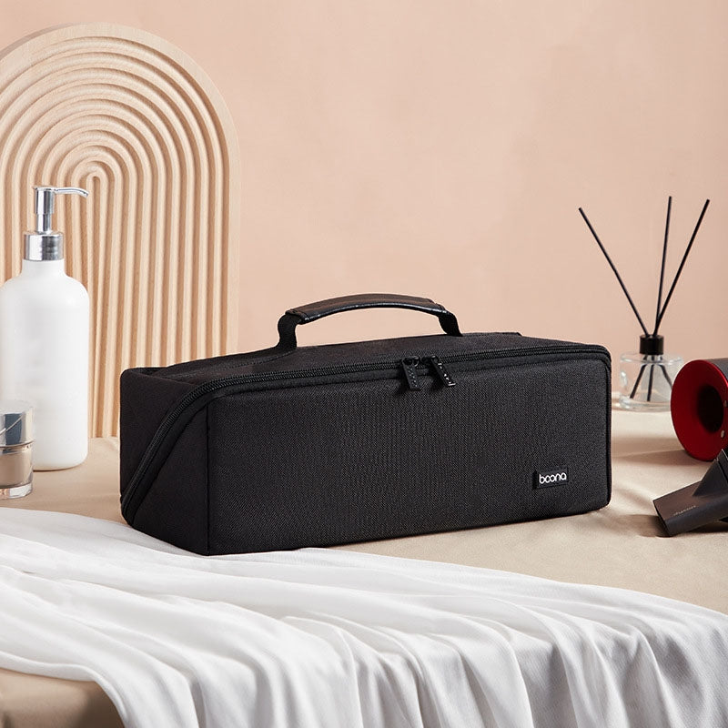 For Dyson Baona BN-DS010 Large Capacity Waterproof Hair Dryer Storage Bag(Black)