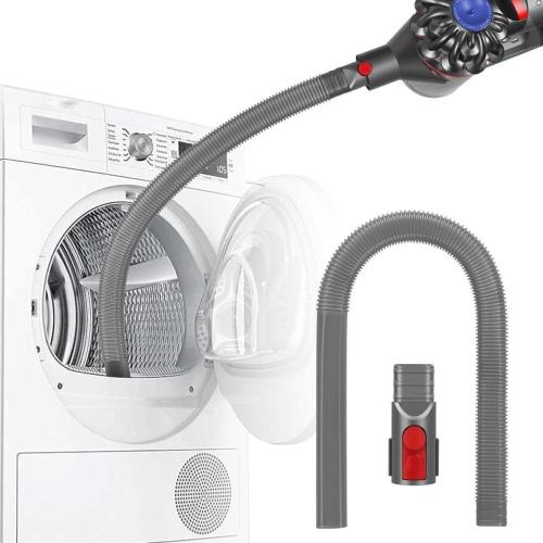 For Dyson V7 / V8 / V10 / V11 / V15 / G5 Cordless Vacuum Dryer Vent Cleaner Kit Hose Attachment Gray