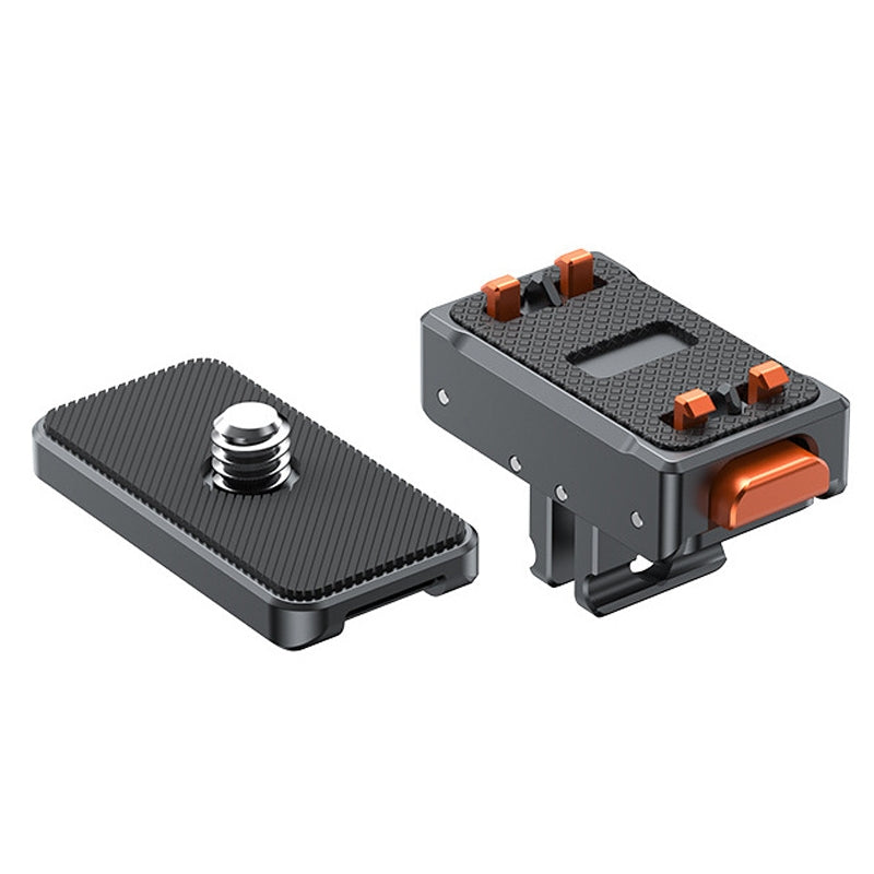 VRIG Magnetic Quick Release Adapter for Action Camera , Spec: Base+Top Cover Kit